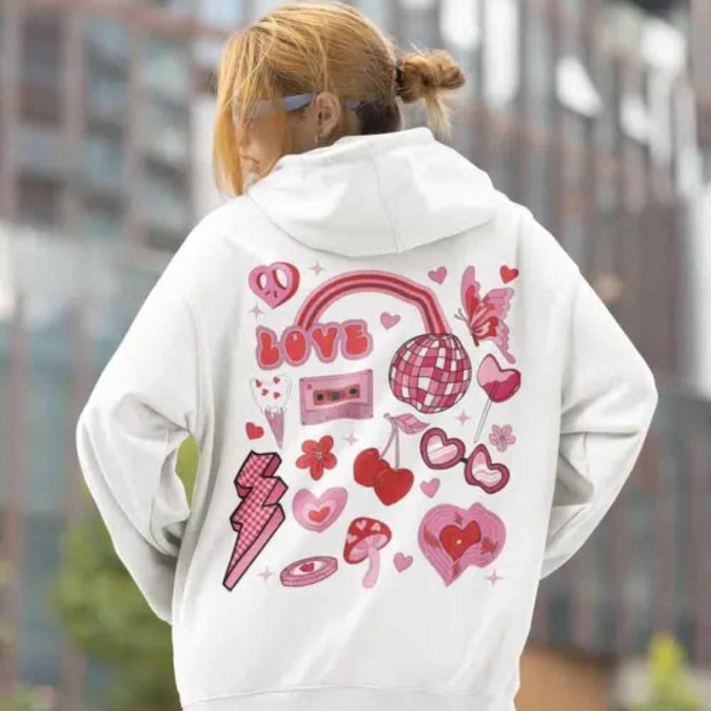 Love Graphic Hoodie